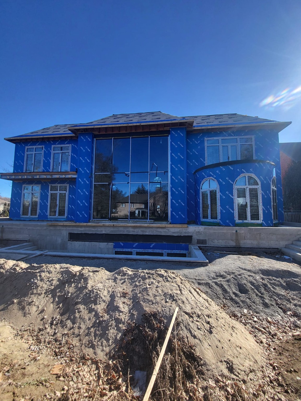 Residential glass and window project